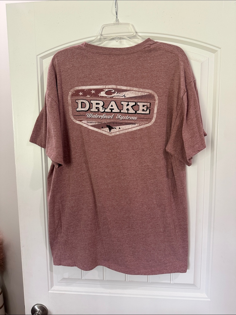 Men's Heather Maroon Logo T-Shirt
